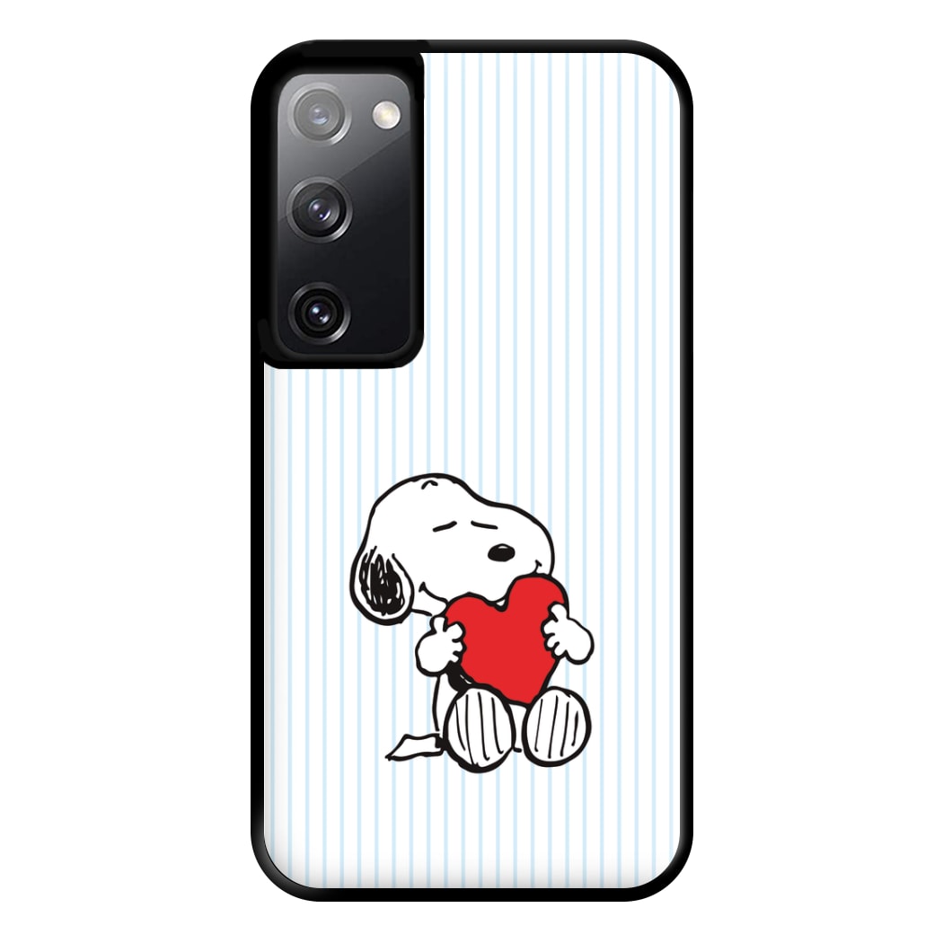 Snoopy - Valentine's Day Phone Case for Galaxy S20