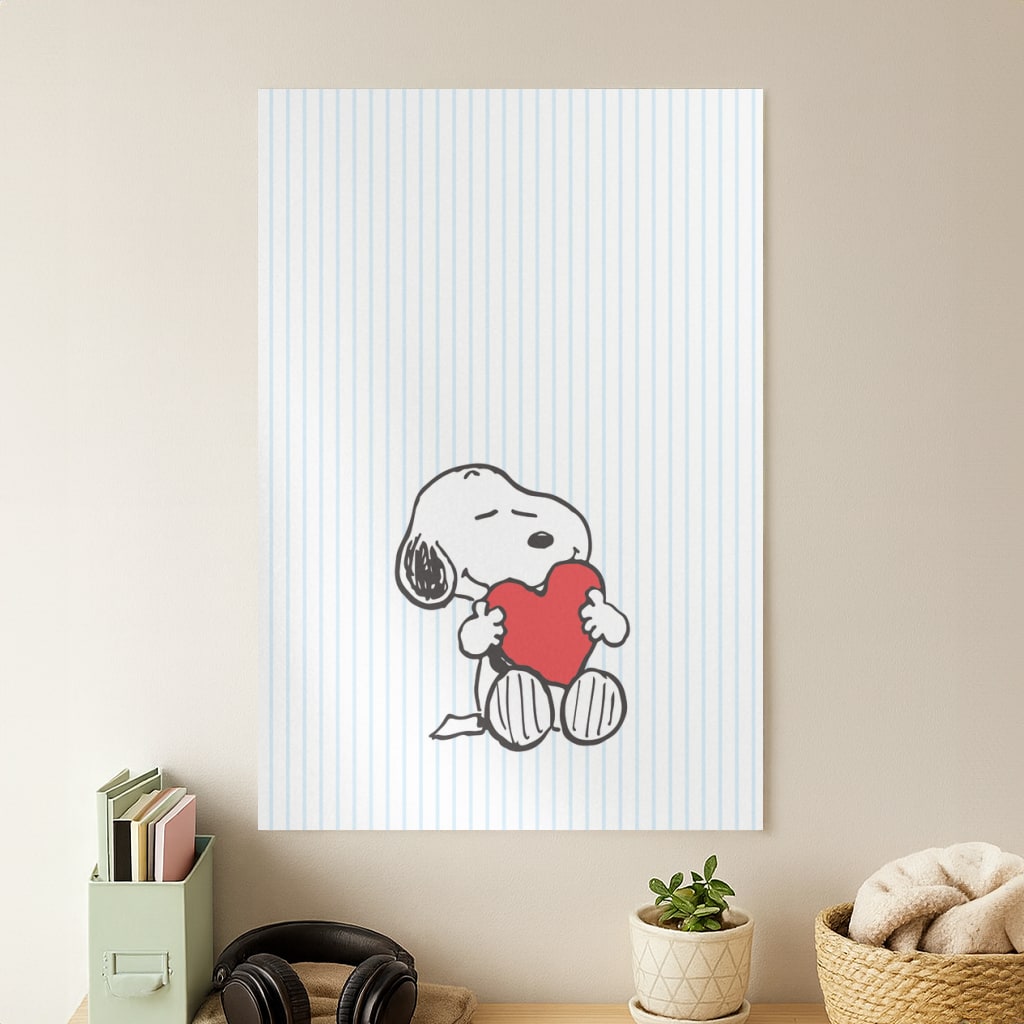 Snoopy - Valentine's Day Poster