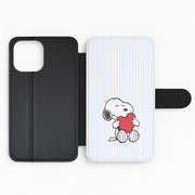 Snoopy - Valentine's Day Flip / Wallet Phone Case 2