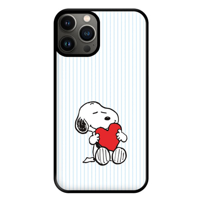 Snoopy - Valentine's Day Phone Case for iPhone 13 Pro Max