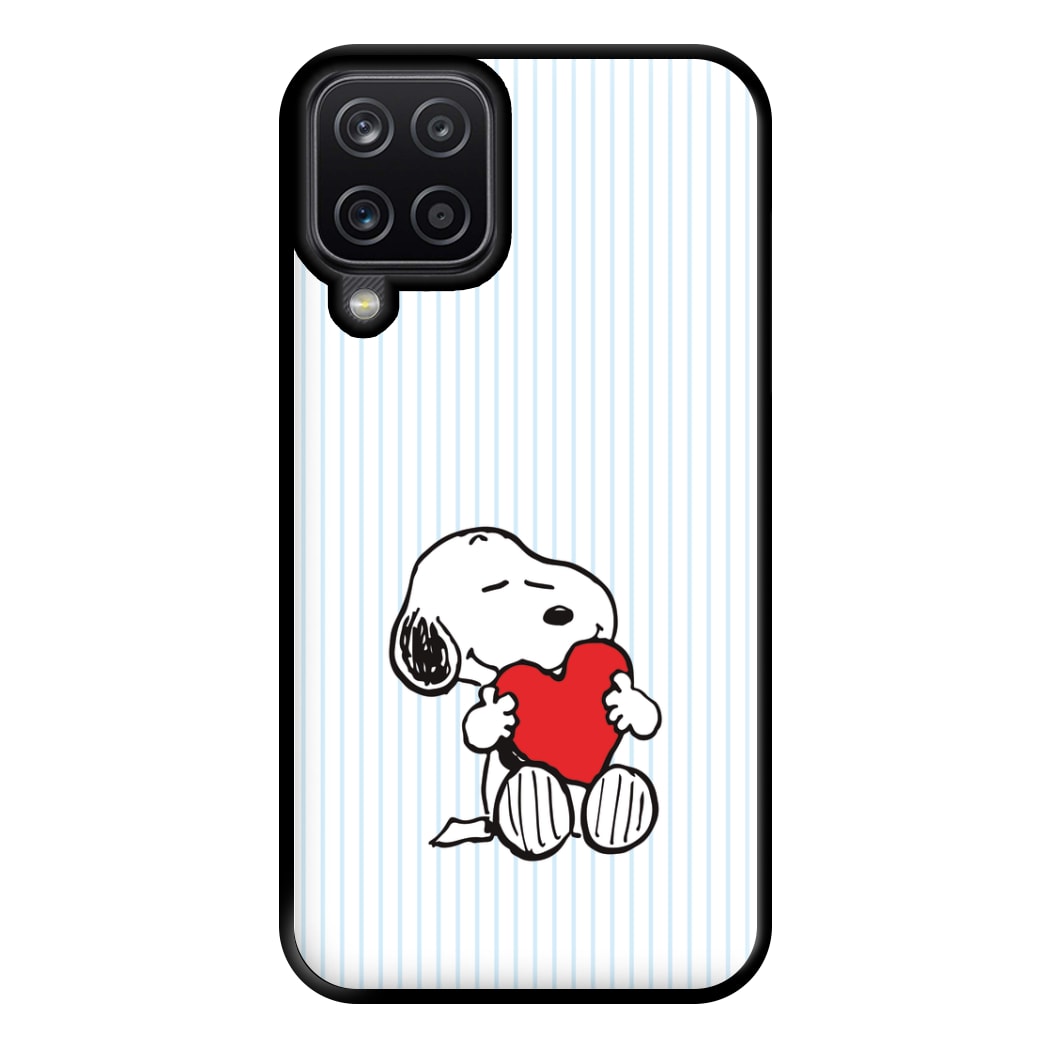 Snoopy - Valentine's Day Phone Case for Galaxy A12