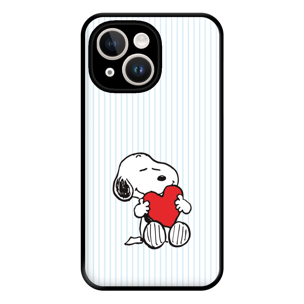 Snoopy - Valentine's Day Phone Case for iPhone 14 Plus