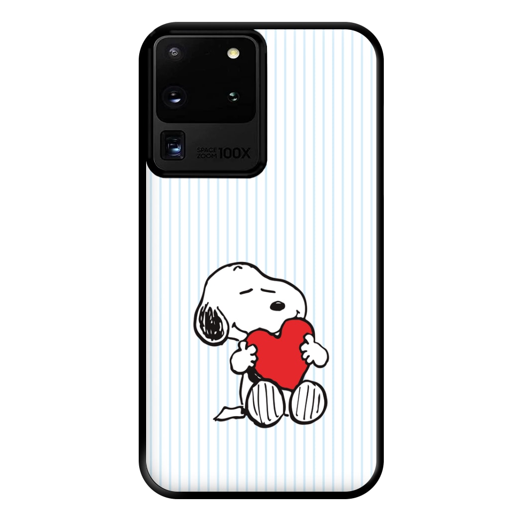 Snoopy - Valentine's Day Phone Case for Galaxy S20 Ultra