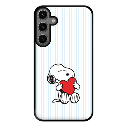 Snoopy - Valentine's Day Phone Case for Galaxy S23FE