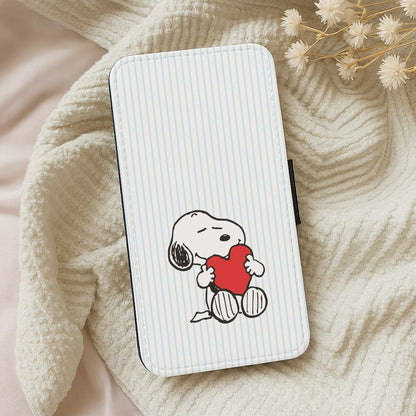 Snoopy - Valentine's Day Wallet Phone Case