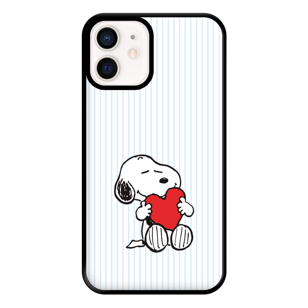 Snoopy - Valentine's Day Phone Case for iPhone 12 Mini