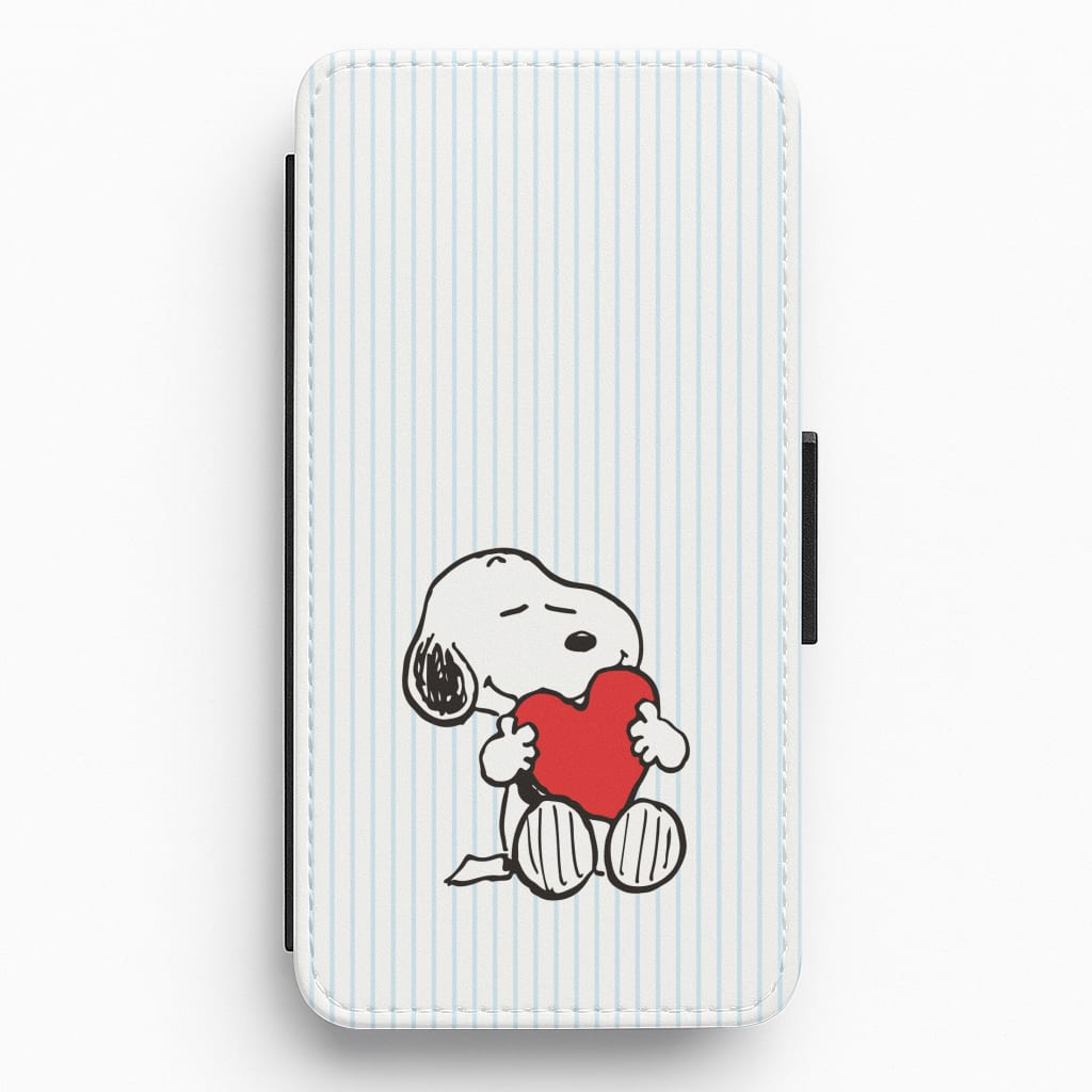 Snoopy - Valentine's Day Flip / Wallet Phone Case