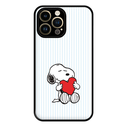 Snoopy - Valentine's Day Phone Case for iPhone 14 Pro Max