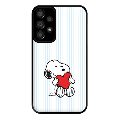 Snoopy - Valentine's Day Phone Case for Galaxy A33