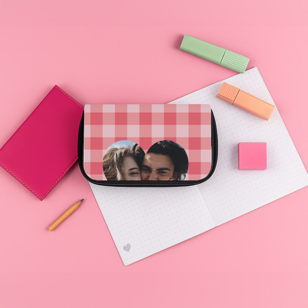 Valentine's Heart Pencil Case