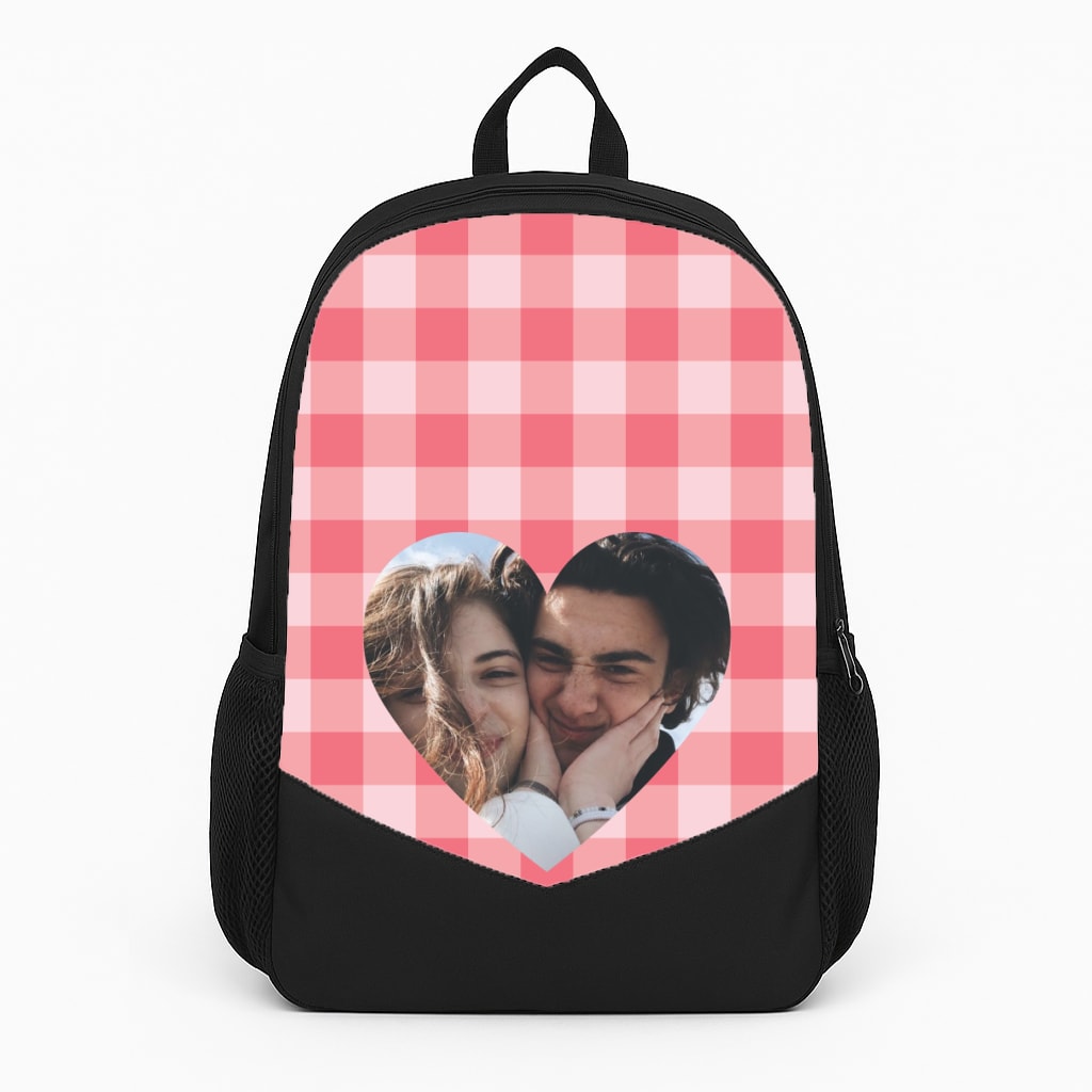 Valentine's Heart Large Backpack