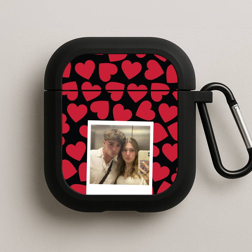 Valentine's Polaroid AirPods Case