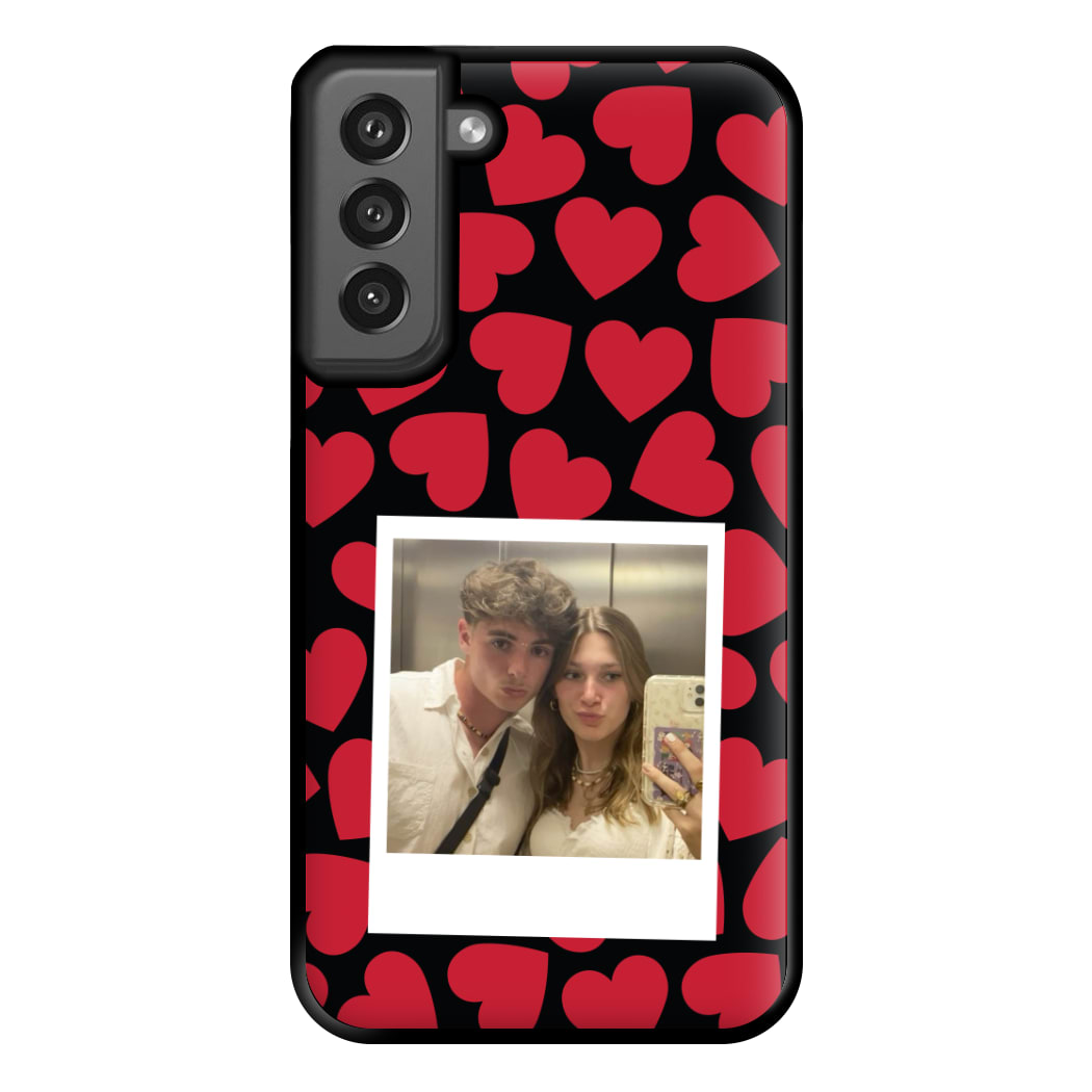 Valentine's Polaroid Phone Case for Galaxy S21FE