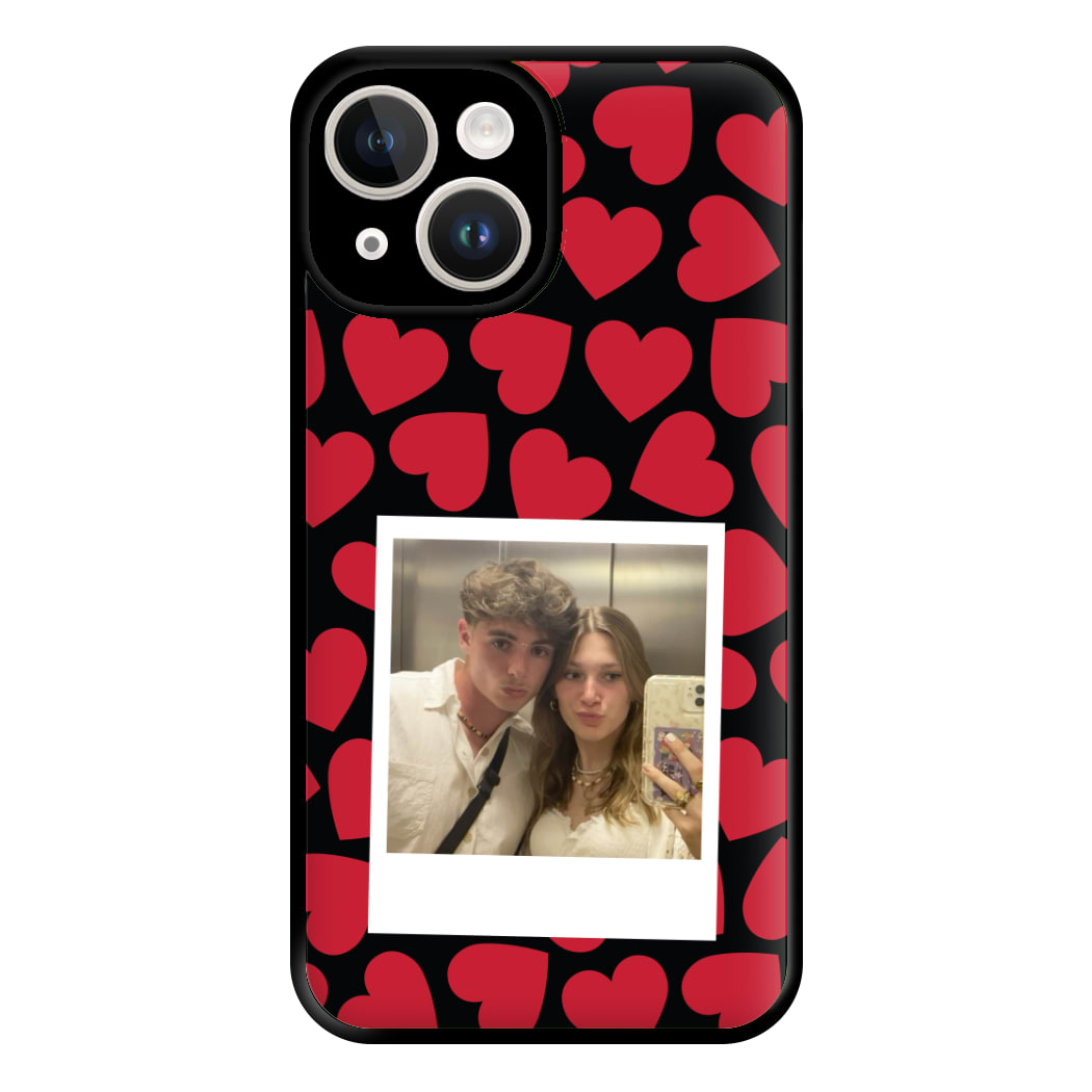 Valentine's Polaroid Phone Case for iPhone 14