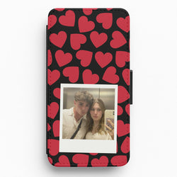 Valentine's Polaroid Flip / Wallet Phone Case