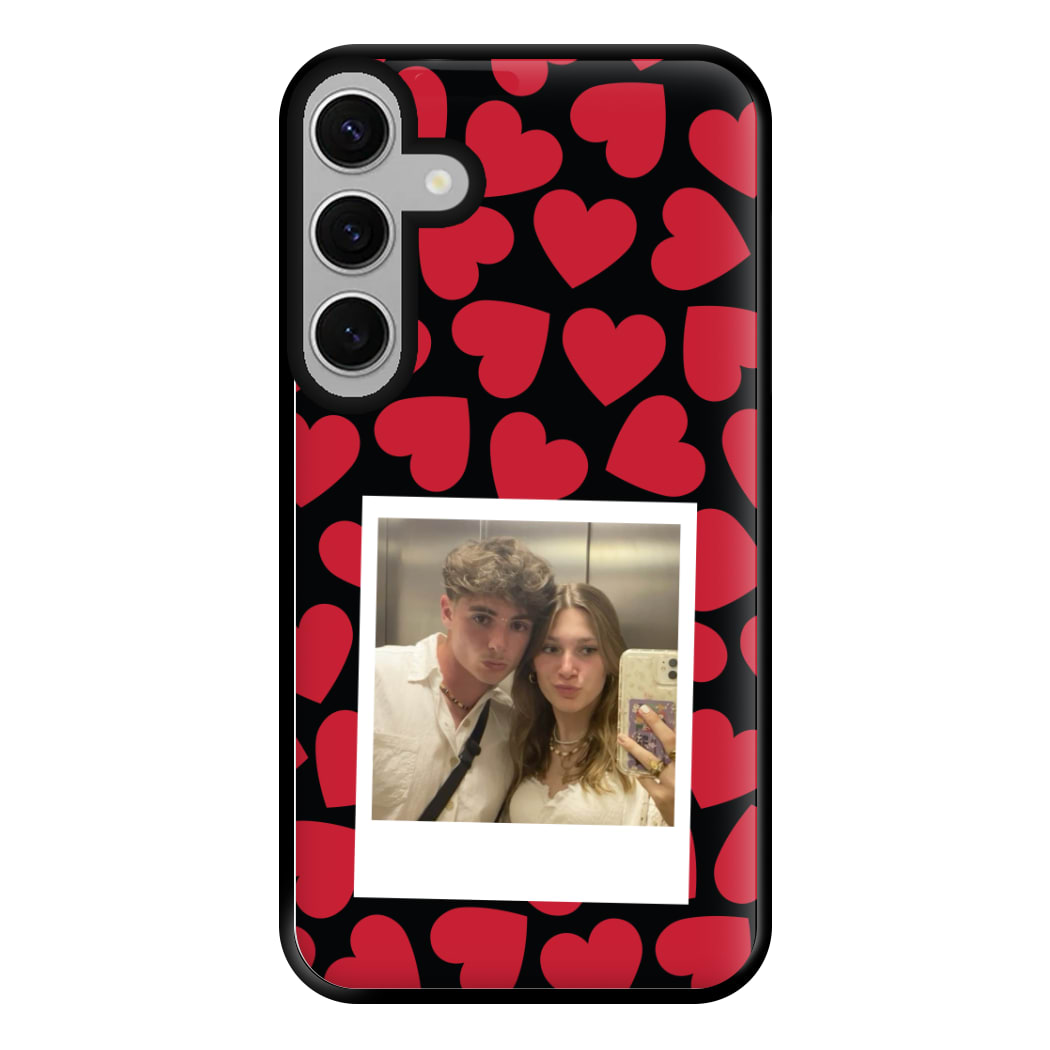 Valentine's Polaroid Phone Case for Galaxy S24FE