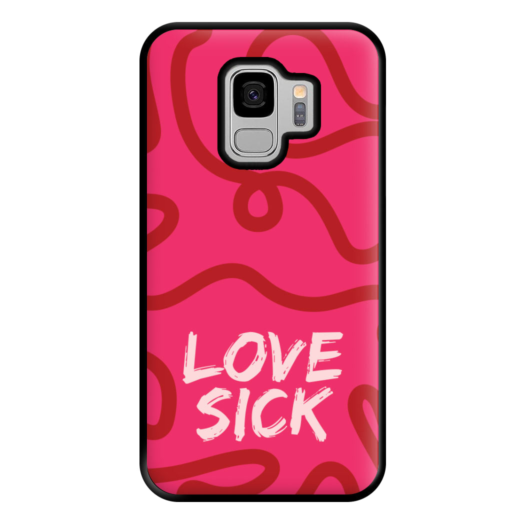 Valentine's Love Sick Phone Case for Galaxy S9 Plus