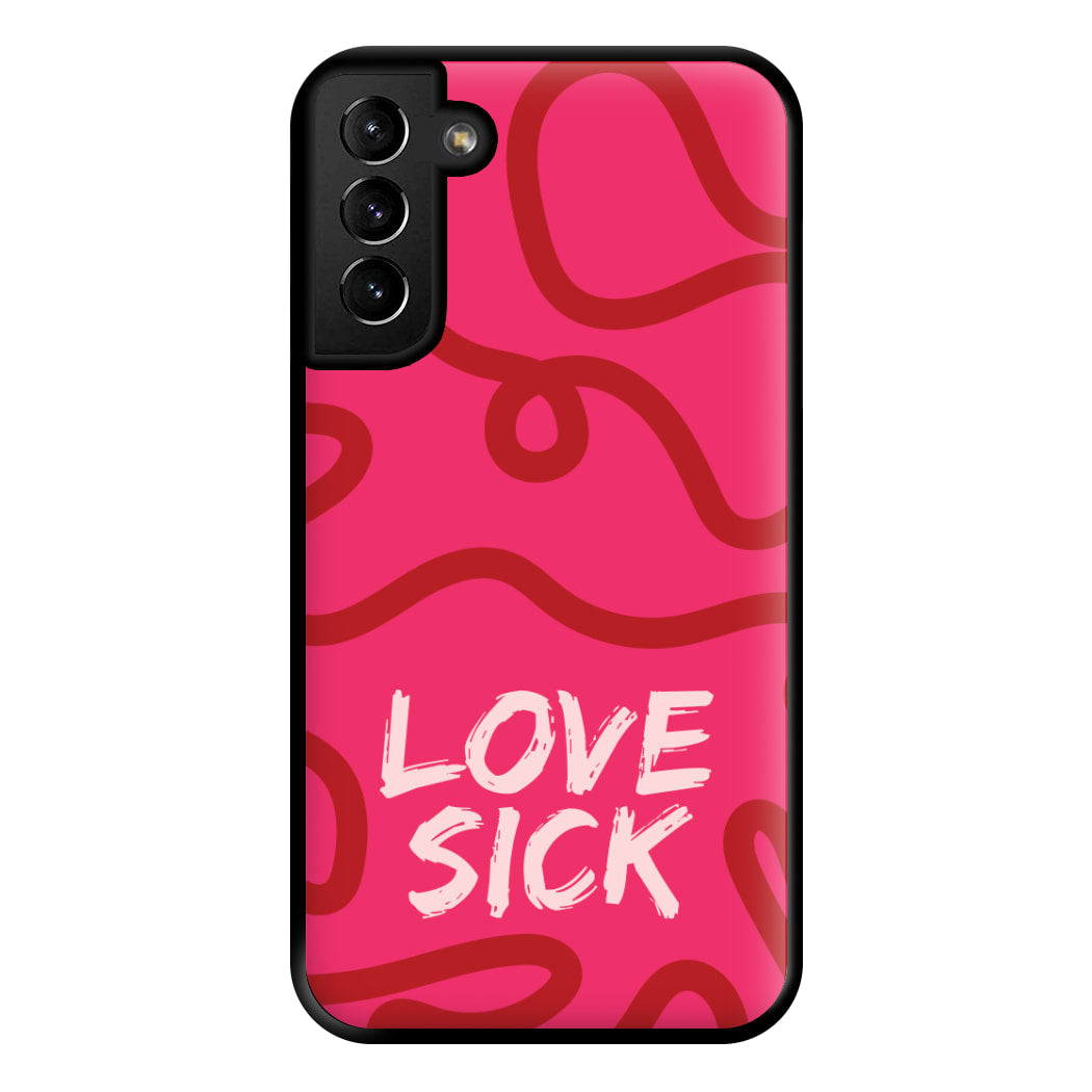 Valentine's Love Sick Phone Case for Galaxy S21 Plus