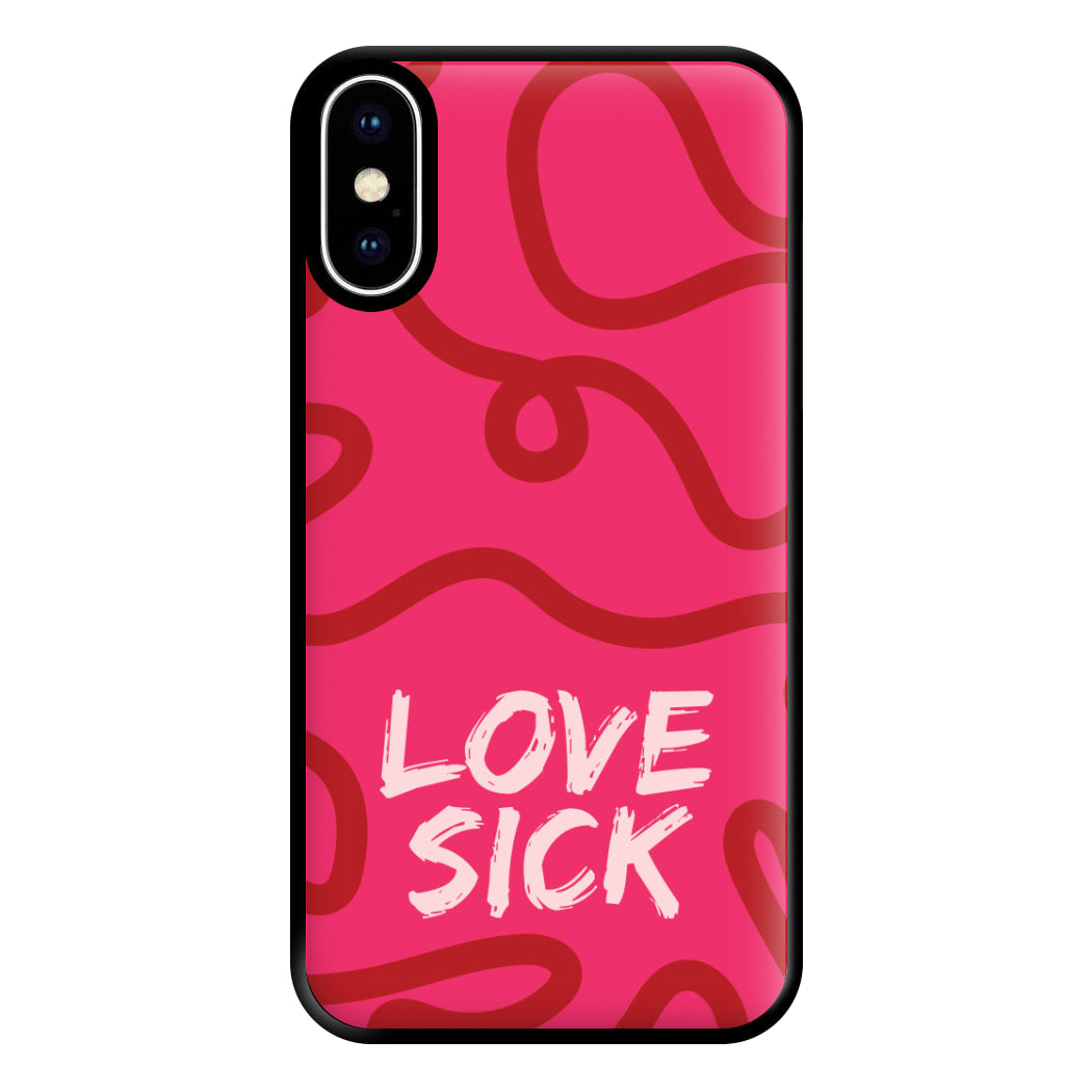 Valentine's Love Sick Phone Case for iPhone XS Max