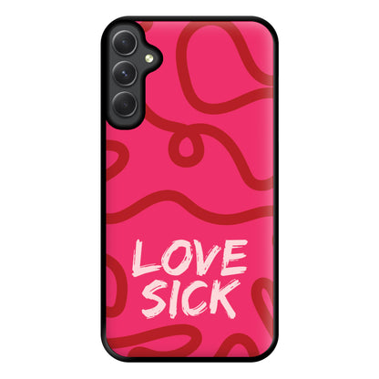 Valentine's Love Sick Phone Case for Galaxy A34