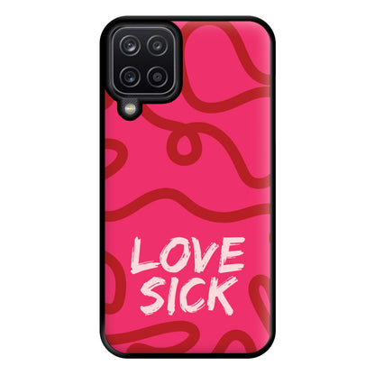 Valentine's Love Sick Phone Case for Galaxy A12