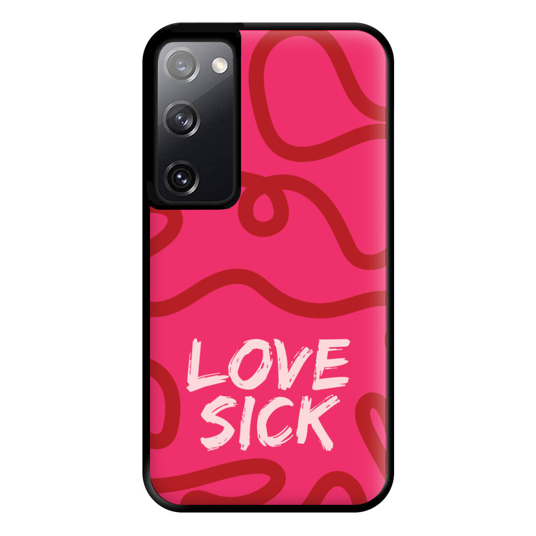 Valentine's Love Sick Phone Case for Galaxy S20