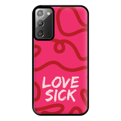 Valentine's Love Sick Phone Case for Galaxy Note 20 Ultra