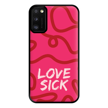 Valentine's Love Sick Phone Case for Galaxy A41