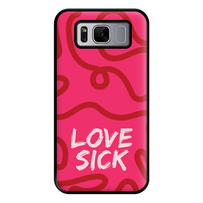 Valentine's Love Sick Phone Case for Galaxy S8 Plus