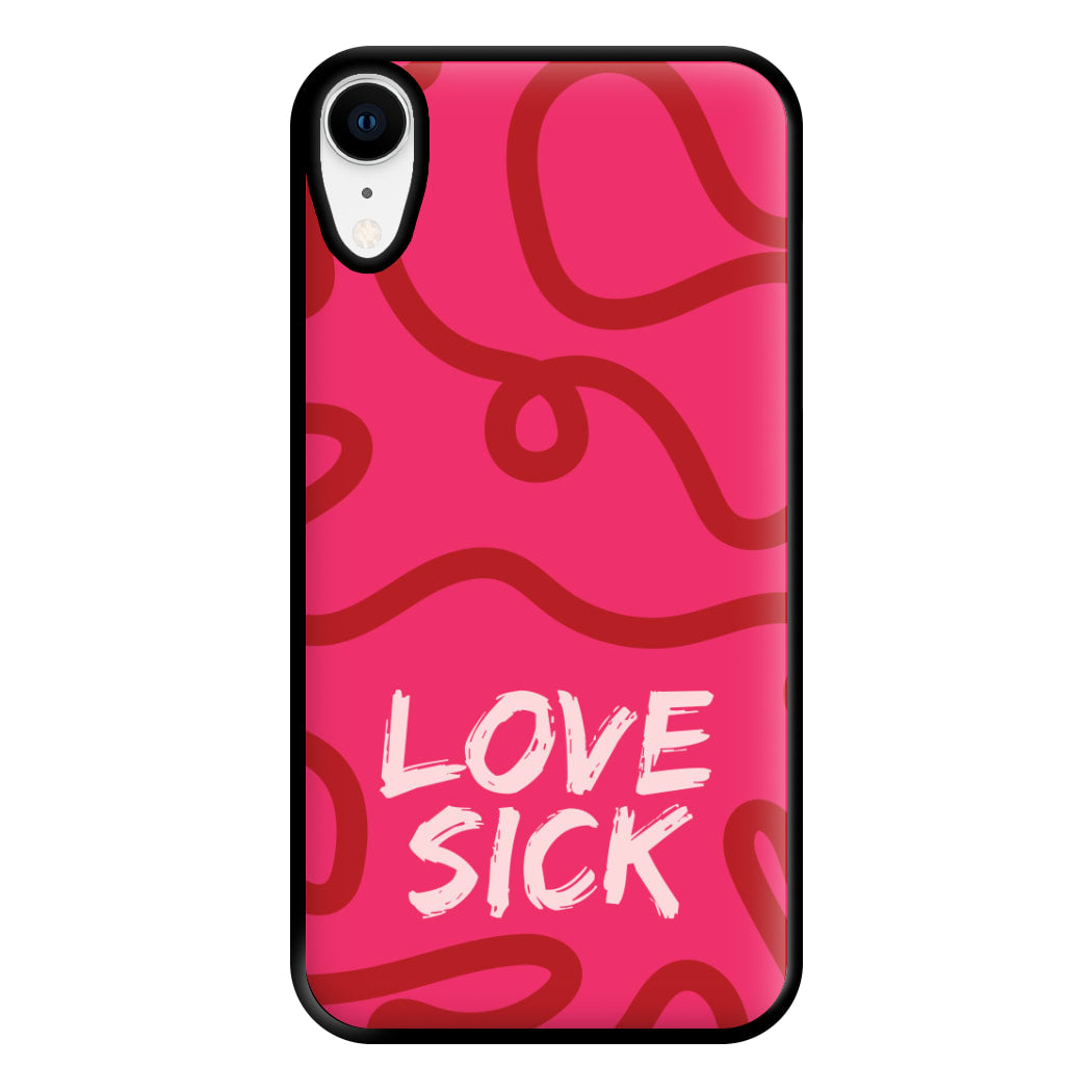 Valentine's Love Sick Phone Case for iPhone XR