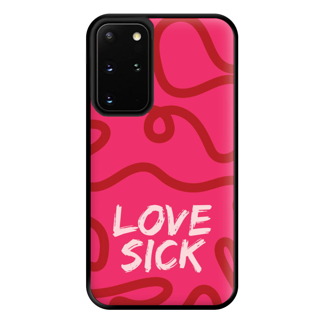 Valentine's Love Sick Phone Case for Galaxy S20 Plus