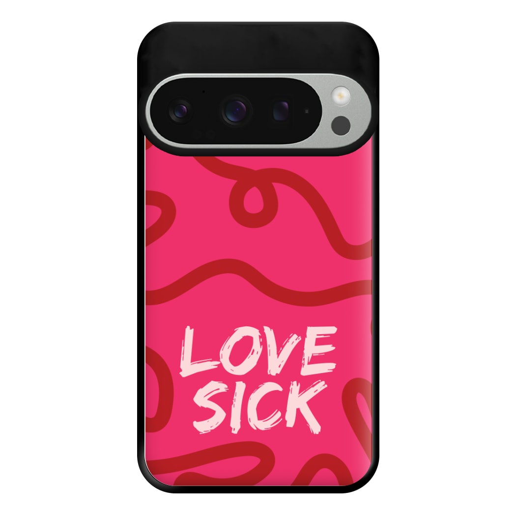 Valentine's Love Sick Phone Case for Google Pixel 9 Pro XL