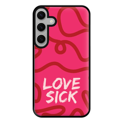 Valentine's Love Sick Phone Case for Galaxy S24FE