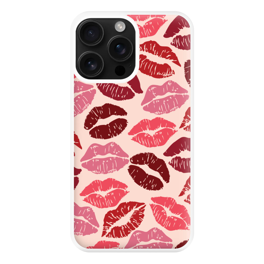 Valentine's Lips Pattern Phone Case