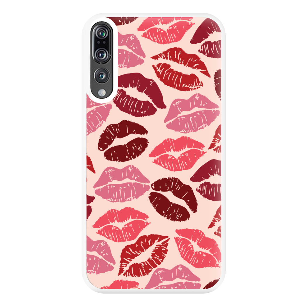 Valentine's Lips Pattern Phone Case for Huawei P20 Pro