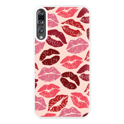 Valentine's Lips Pattern Phone Case for Huawei P20 Pro