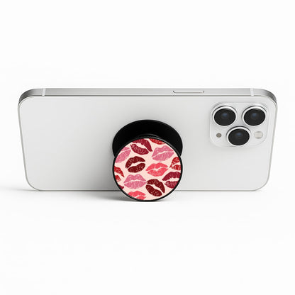 Valentine's Lips Pattern Phone Stand