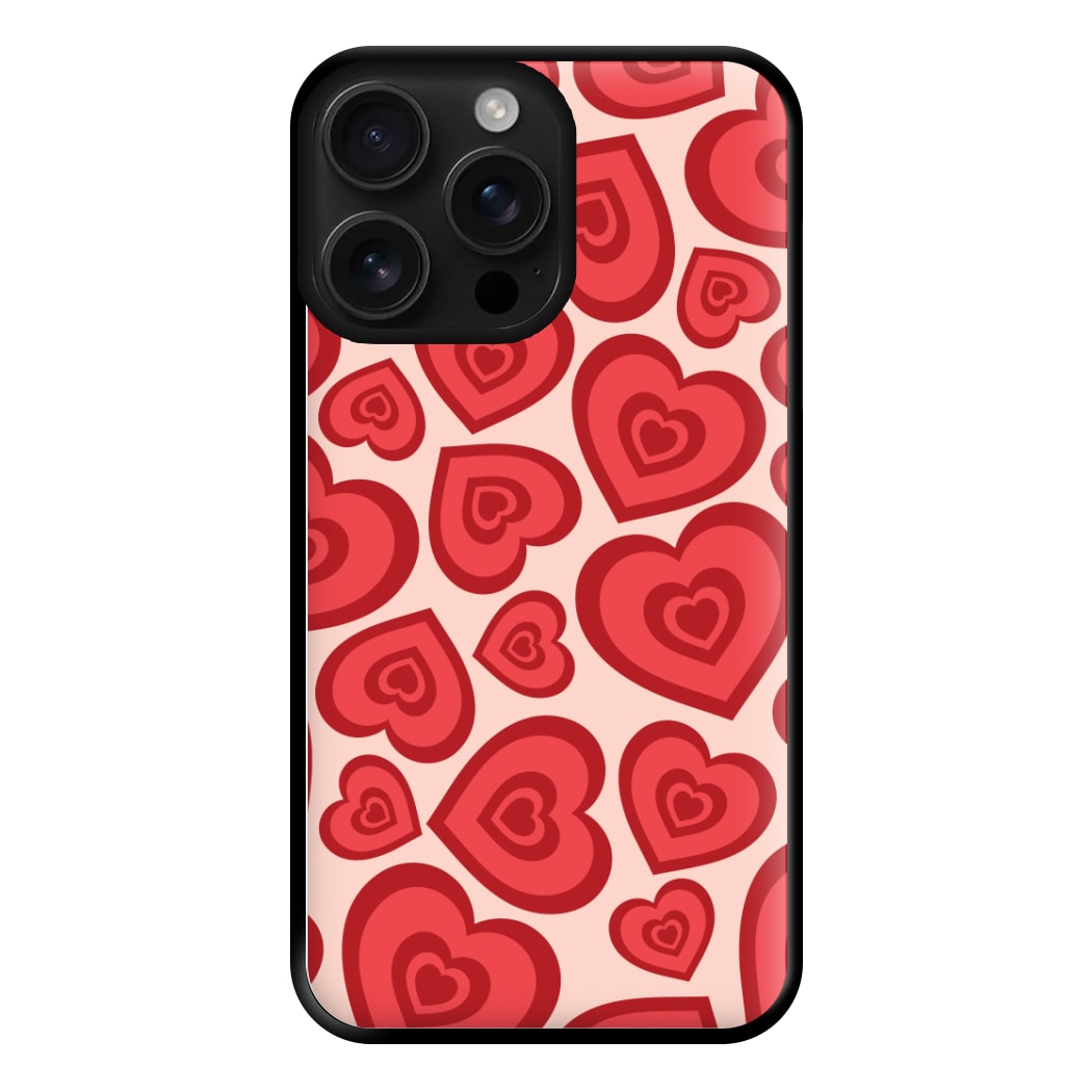 Valentine's Heart Pattern Phone Case