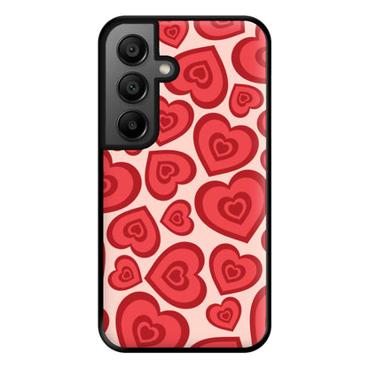 Valentine's Heart Pattern Phone Case for Google Pixel 8