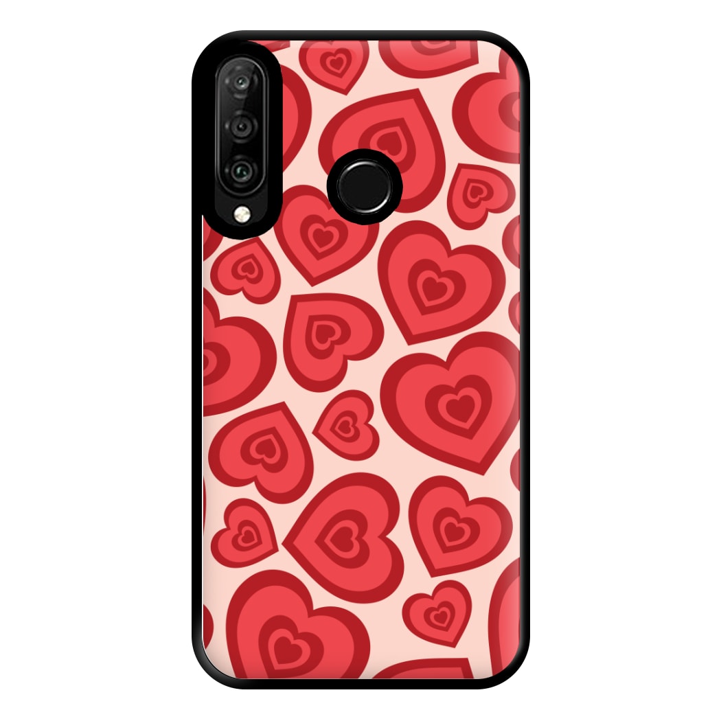 Valentine's Heart Pattern Phone Case for Huawei P30 Lite