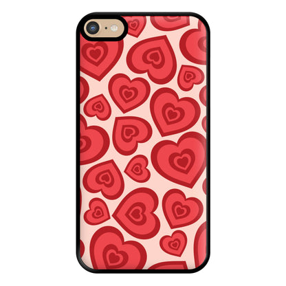 Valentine's Heart Pattern Phone Case for iPhone 6 Plus / 7 Plus / 8 Plus