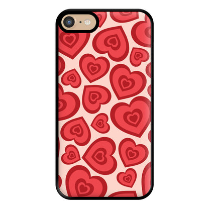 Valentine's Heart Pattern Phone Case for iPhone 6 / 7 / 8 / SE