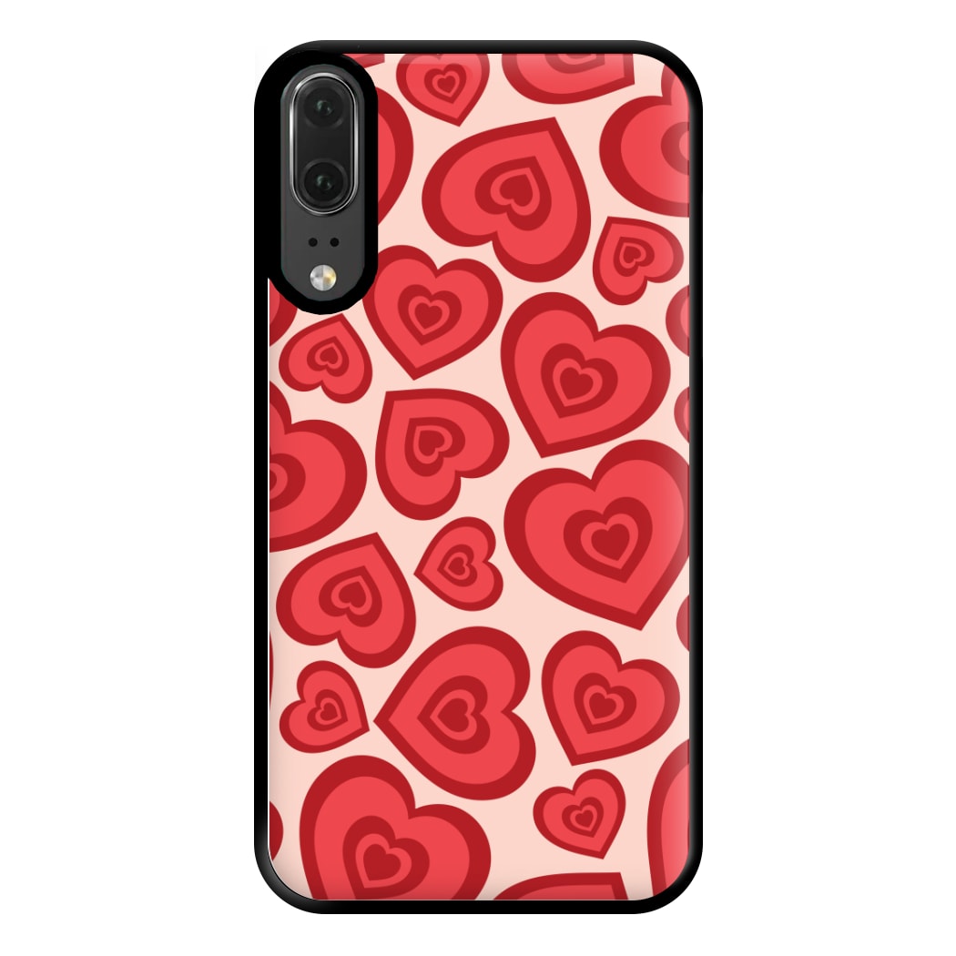 Valentine's Heart Pattern Phone Case for Huawei P20