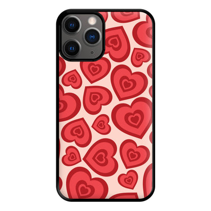 Valentine's Heart Pattern Phone Case for iPhone 12 Pro Max