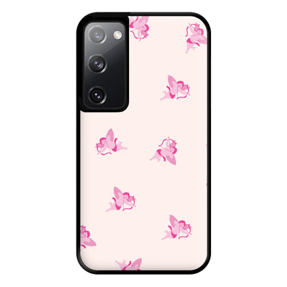 Valentine's Cupid Pattern Phone Case for Galaxy S20