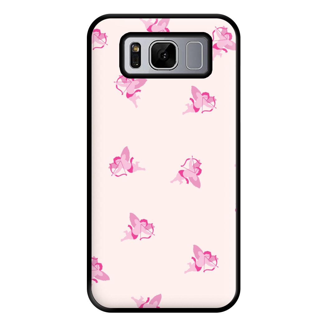 Valentine's Cupid Pattern Phone Case for Galaxy S8 Plus