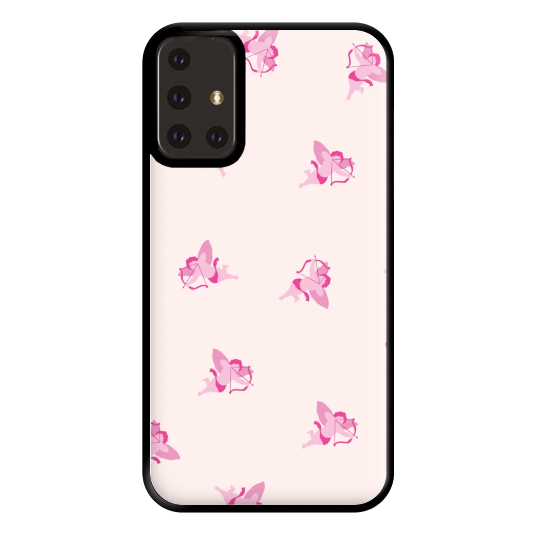 Valentine's Cupid Pattern Phone Case for Galaxy A71