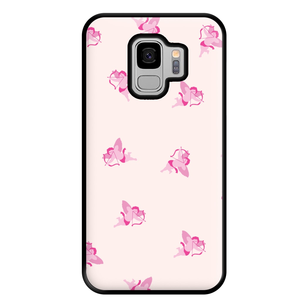 Valentine's Cupid Pattern Phone Case for Galaxy S9 Plus