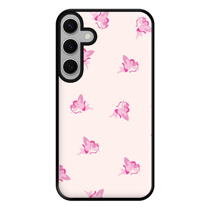 Valentine's Cupid Pattern Phone Case for Galaxy S24FE