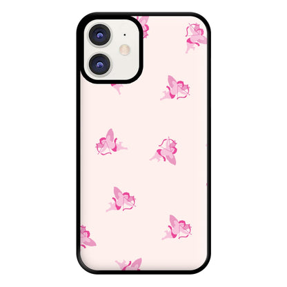 Valentine's Cupid Pattern Phone Case for iPhone 12 / 12 Pro